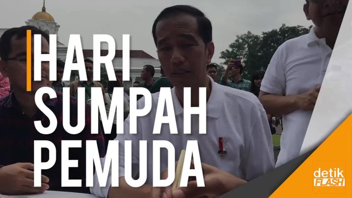 Peringati Sumpah Pemuda, Kaum Milineal Datangi Istana Bogor