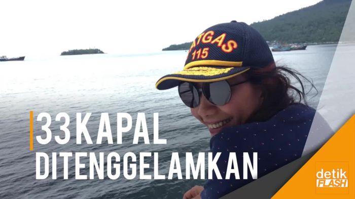 Cara Lain Menteri Susi Menenggelamkan Kapal Ilegal Fishing