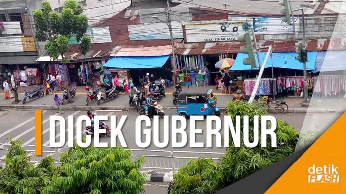 Anies Akan Mengecek Soal PKL Tanah Abang