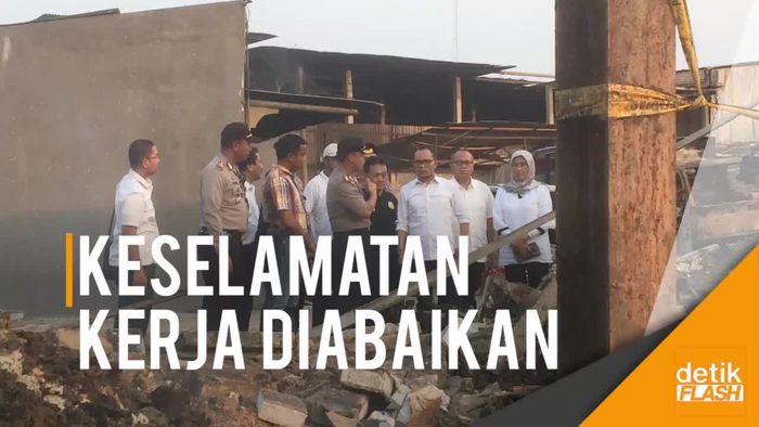 Standar Keselamatan Kerja Pabrik Kembang Api di Kosambi Dipertanyakan