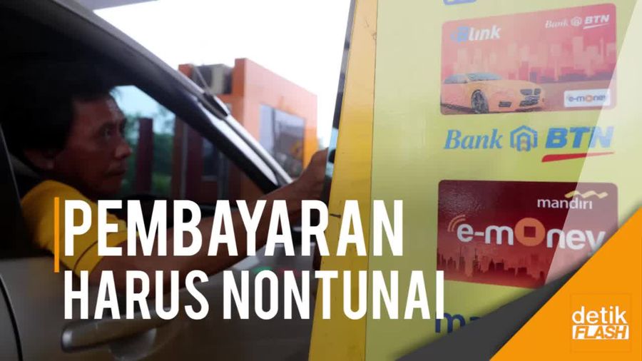 Ingat! Besok Lewat Tol Wajib Pakai e-Toll