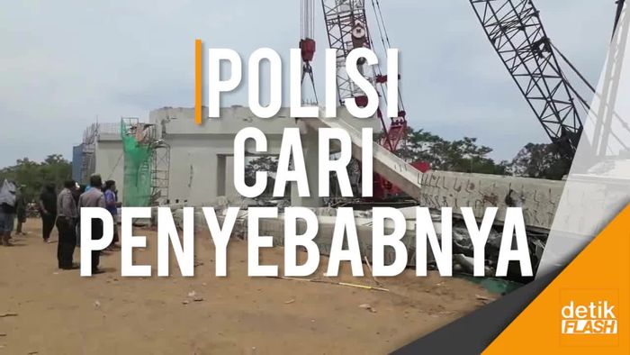 Polisi Periksa 12 Saksi Ambruknya Flyover Tol Pasuruan - Probolinggo