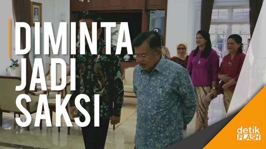 Jokowi Minta JK Jadi Saksi di Pernikahan Kahiyang-Bobby