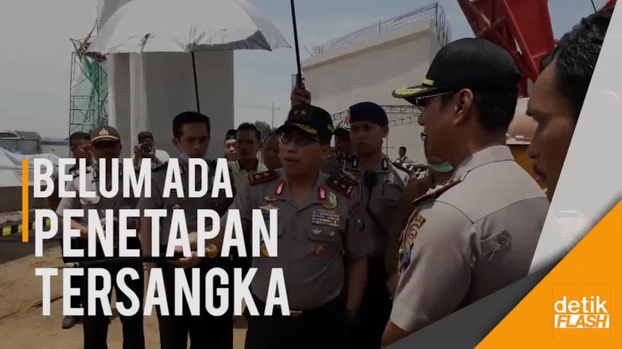 Polda Jatim Take Over Penyelidikan Ambruknya Flyover Tol Paspro