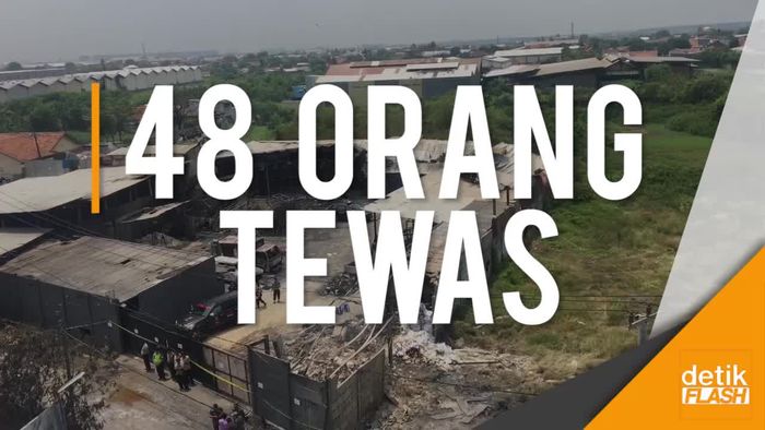 Polda Metro: Ada 48 Korban Tewas Akibat Ledakan Pabrik di Kosambi