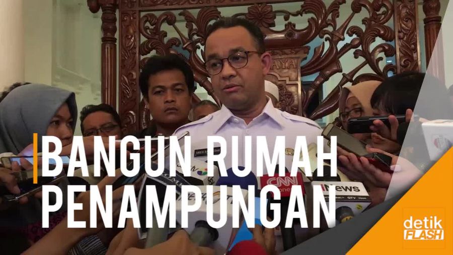 Bang Anies akan Bangun Shelter di Kampung Akuarium