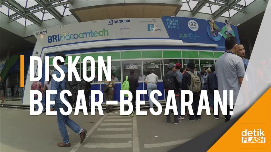 Cuci Mata di Indocomtech 2017, Lihat Gadget hingga Cewek Cantik