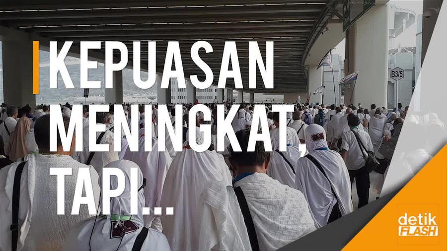 Indeks Kepuasan Jemaah Haji Indonesia 2017 Meningkat, Tapi...  