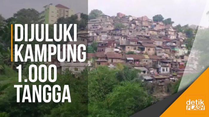 Kampung Manteos Bandung, Mirip Permukiman di Rio de Janeiro?