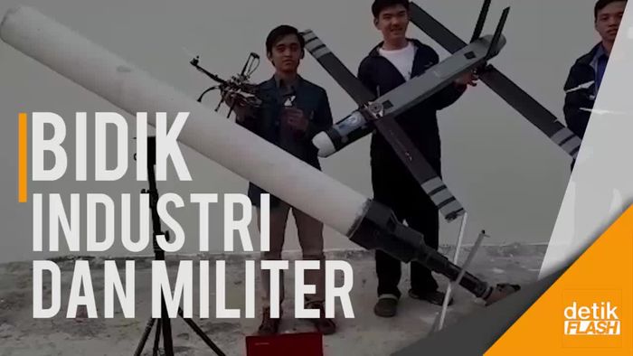 Pesawat Lipat Nirawak Kreasi Mahasiswa ITB