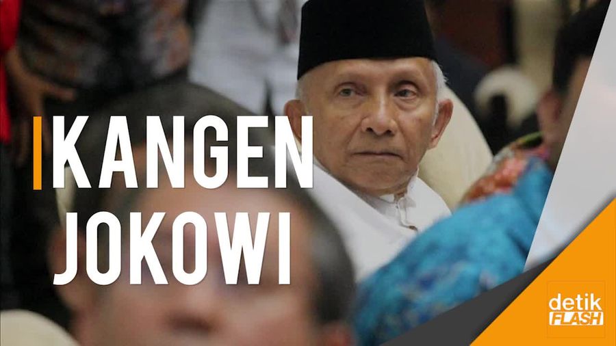 Amien Rais Mau Temui Jokowi Bahas Reklamasi, Sekalian Temu Kangen