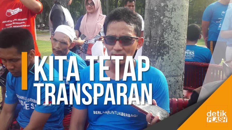 Disebut Tertutup ke Media, Sandi: Kita Tak Lari dari Transparansi