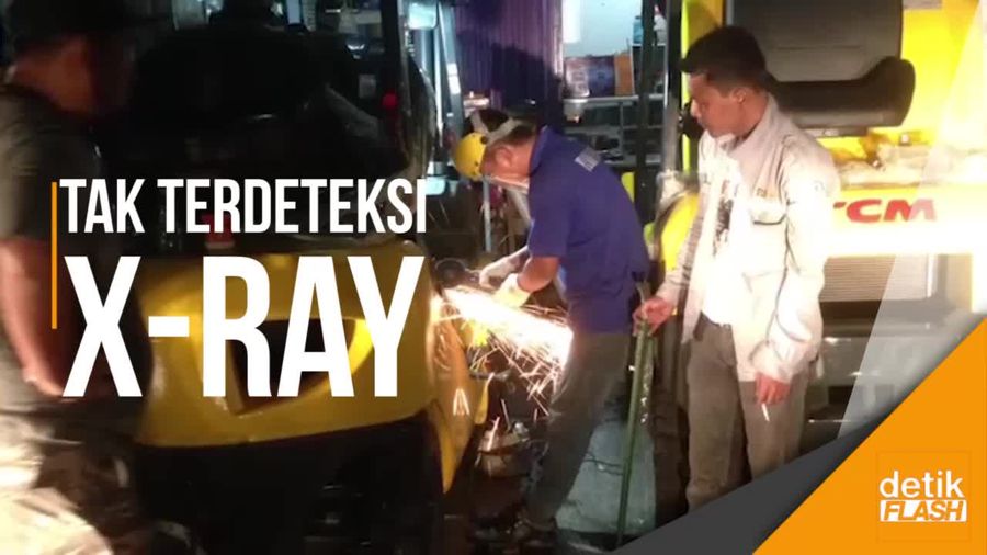 Terkuaknya Sabu 83 Kg di Forklift yang Dikirim dari Taiwan