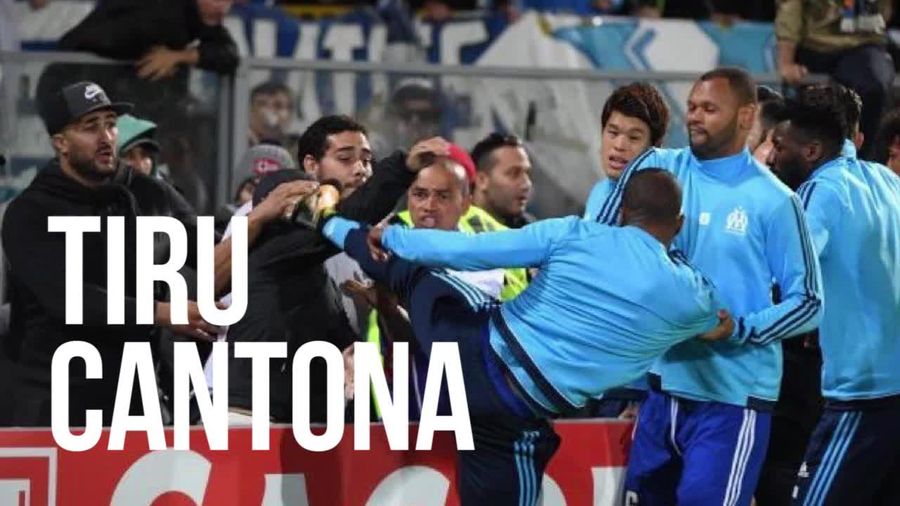 Tendangan Kung Fu ala Patrice Evra