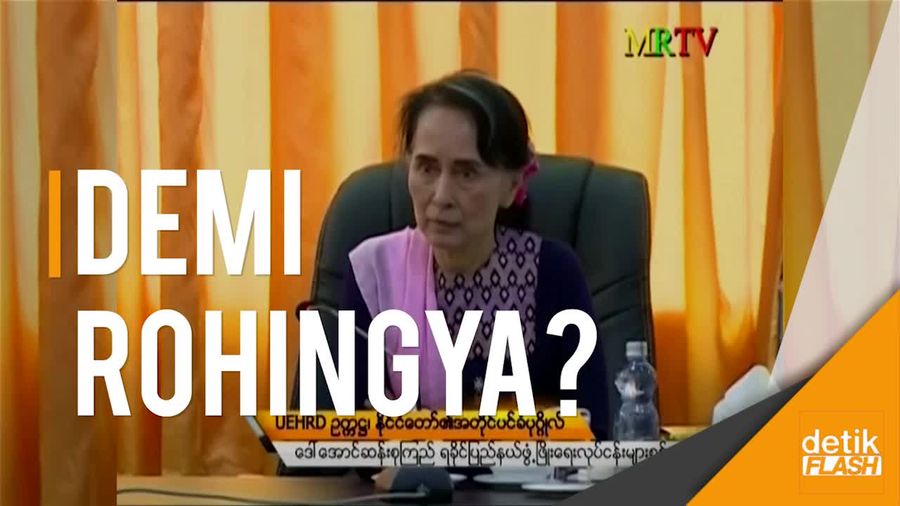  Akhirnya Suu Kyi Tengok Wilayah Rakhine