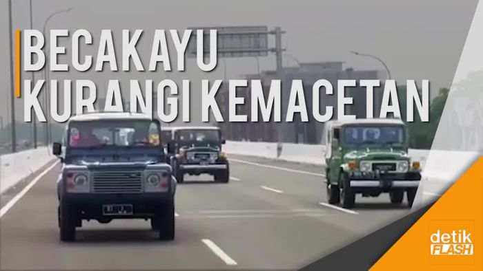 Momen Jokowi Resmikan dan Mengaspal Perdana di Tol Becakayu