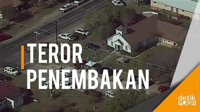 Teror Penembakan Massal di Gereja Texas, 27 Orang Tewas