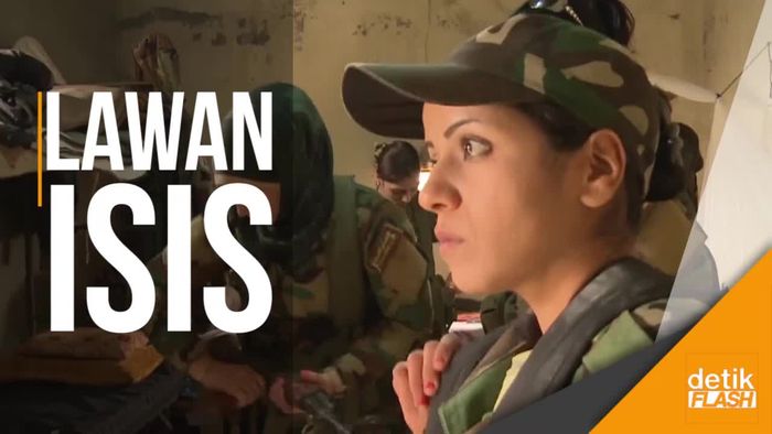  Salut! Wanita di Suriah Turut Ikut Berperang