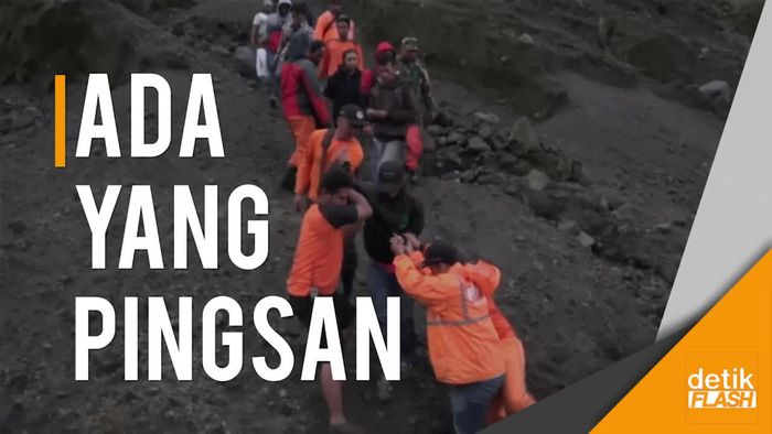 9 Pendaki Gunung Kelud yang Terjebak Dievakuasi, Kondisi Drop
