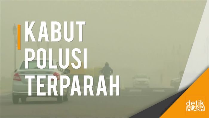 New Delhi Tertutup Kabut Polusi Terparah