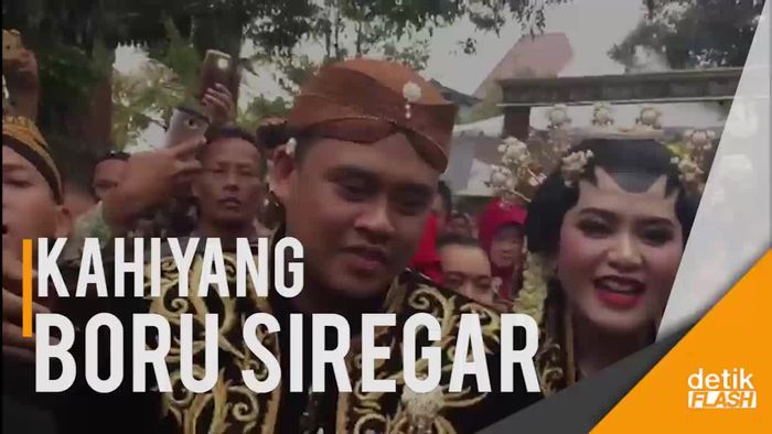 Dinikahi Bobby Nasution, Puteri Jokowi Dapat Gelar Boru Siregar