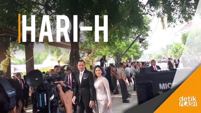 Suasana Jelang Pernikahan Kahiyang-Bobby
