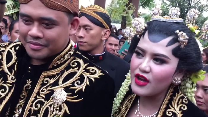 Resepsi Siang Usai, Kahiyang-Bobby Pulang ke Rumah