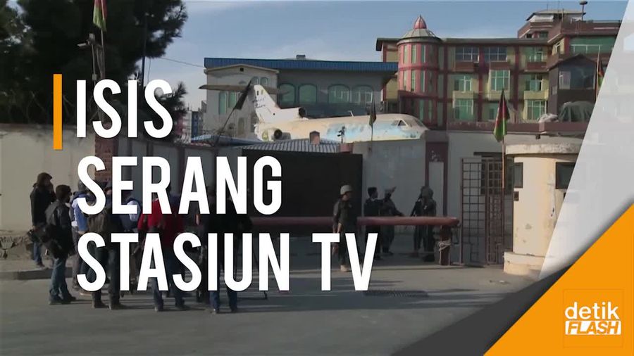 ISIS Klaim Serang Stasiun TV Afghanistan, 5 Orang Tewas 