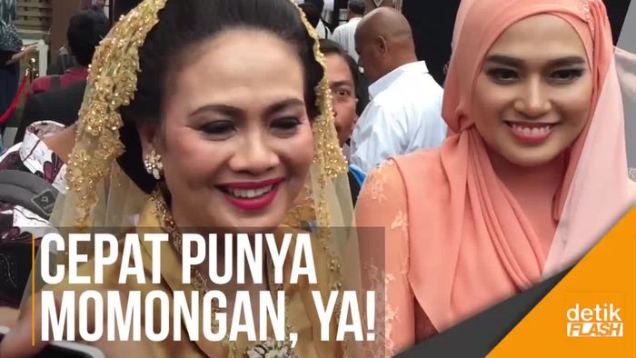 Mbak Kahiyang, Ibu Mertuanya Mau Cepat Punya Momongan Tuh