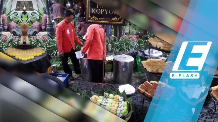 Jajanan Serba Tradisional di Pernikahan Kahiyang dan Bobby
