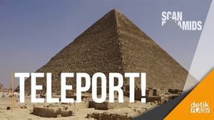 Dari Paris Menelusuri Isi Perut Piramida Giza dengan Virtual Reality  