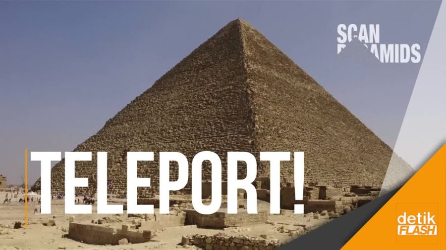 Dari Paris Menelusuri Isi Perut Piramida Giza dengan Virtual Reality  