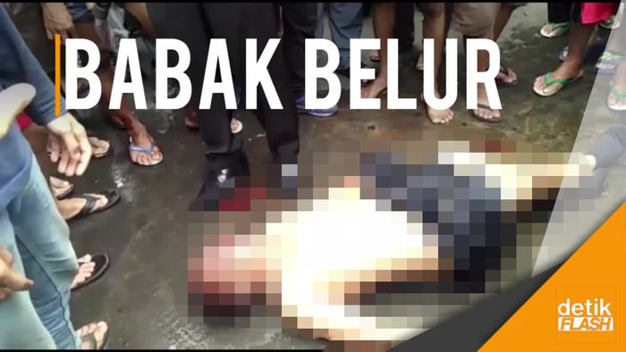 Diduga Maling Motor, Seorang Pria Diamuk Warga 