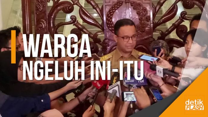 Gaya Anies Beri Pengarahan: Bacakan Twit Keluhan Warga