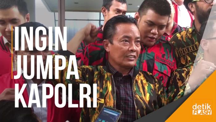 Datangi Mabes Polri, Pemuda Golkar Dukung Penyidikan Pimpinan KPK