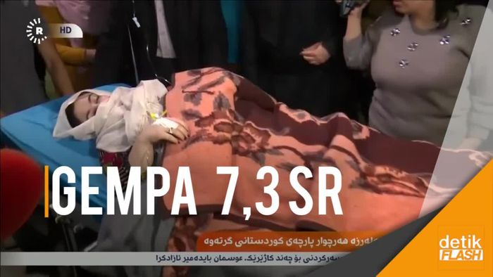 Gempa Besar Iran-Irak, Sekitar 135 Orang Tewas