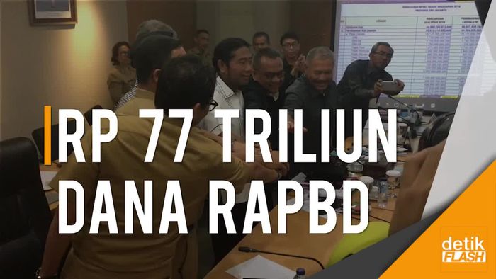 Pemprov DKI dan DPRD Sepakati Anggaran RAPBD 2018 Rp 77 Triliun