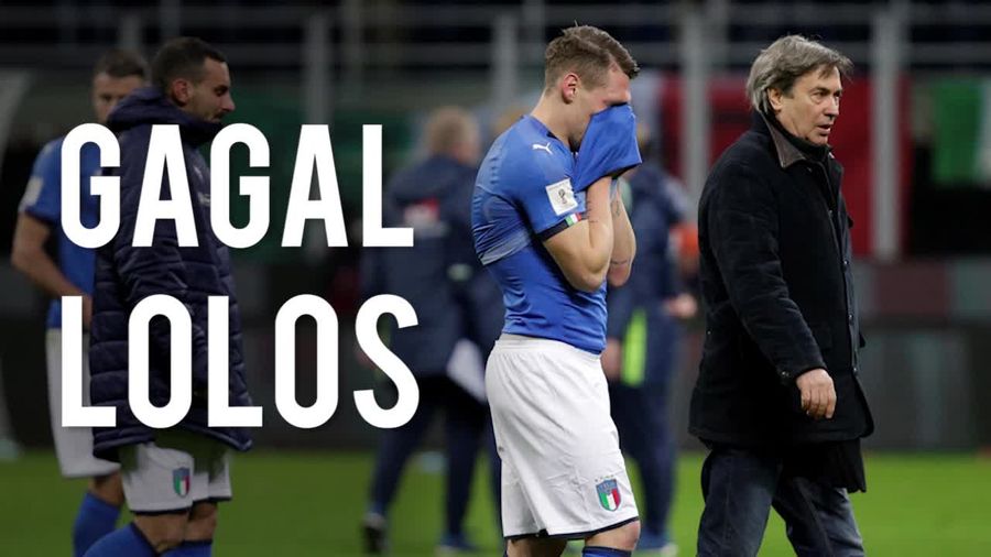 Italia Cuma Jadi Penonton Piala Dunia 2018