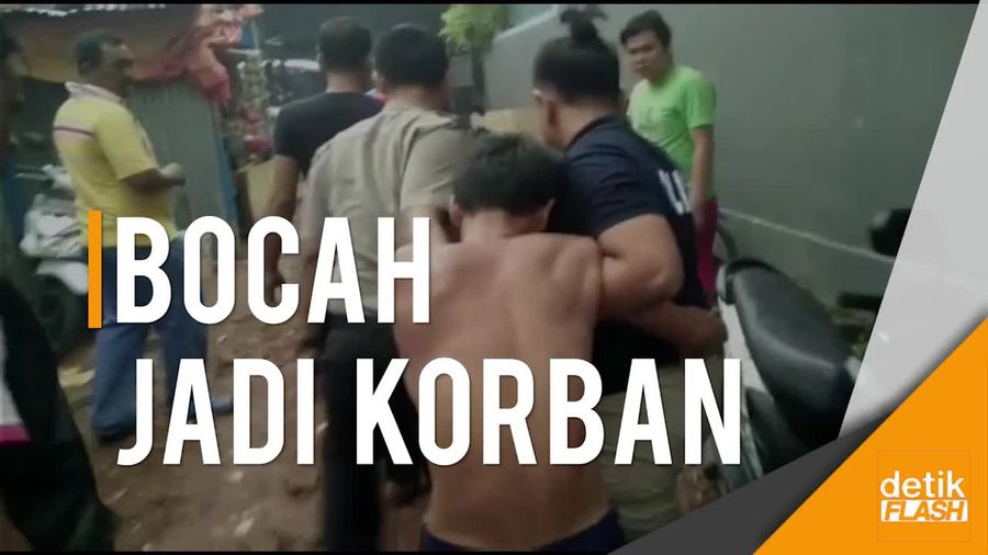Diduga Cabuli 3 Bocah, Kuli Bangunan di Bekasi Diamuk Warga