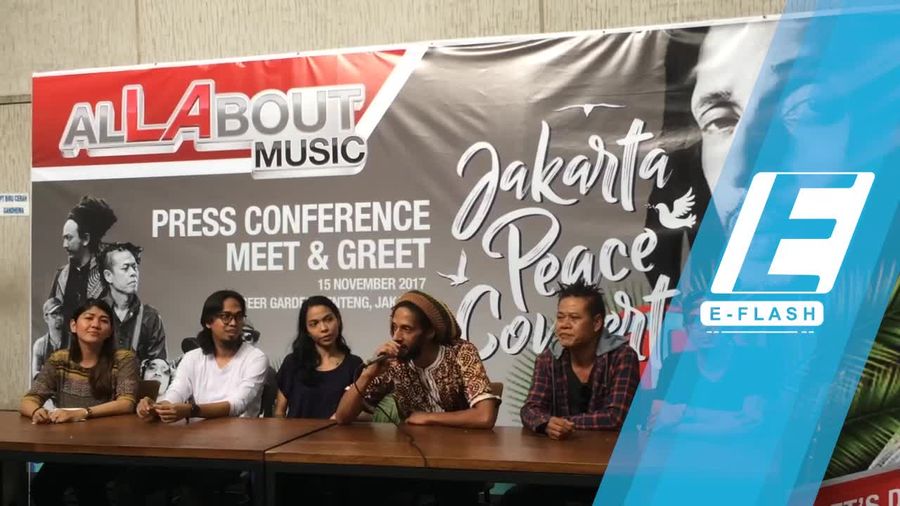 Julian Marley Akan Tampil di Jakarta Peace Concert