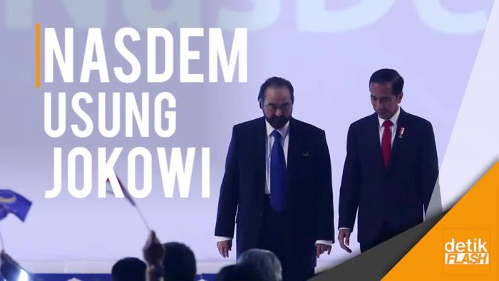 Di Acara Rakernas, NasDem Kukuhkan Jokowi Jadi Capres 2019