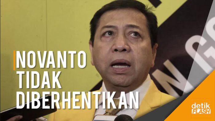 Masih Berstatus Tersangka, Novanto Belum Diproses MKD DPR