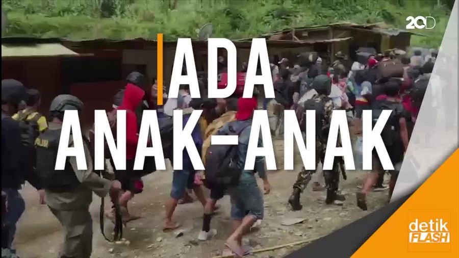 Polisi-TNI Bebaskan 345 Warga dari Penyanderaan KKB Papua