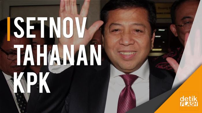 KPK Akhirnya Menahan 20 Hari Setya Novanto  