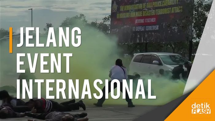 Serangan Teroris Simulasi di Bali Berhasil Dilumpuhkan