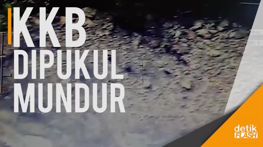Dari Lensa Drone, Ini Video Saat KKB Dipukul Mundur TNI-Polri