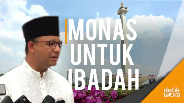 Cabut Pergub Ahok, Anies Gelar Tausiyah Kebangsaan di Monas