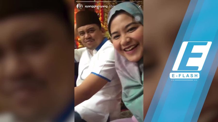 Unch, Unyu Banget Sih Kahiyang-Bobby Jelang Ngunduh Mantu