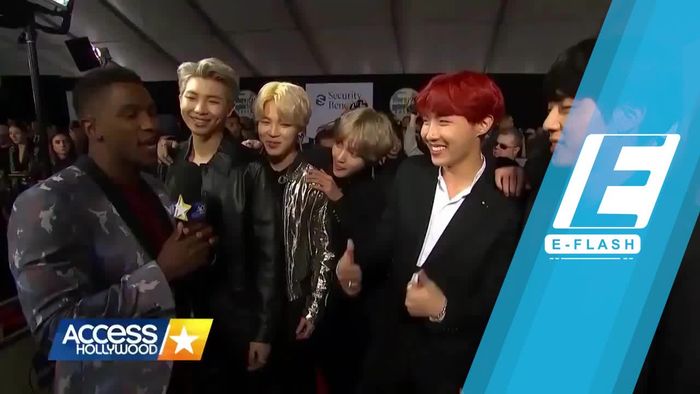 BTS Jadi Artis Dadakan di AMA 2017