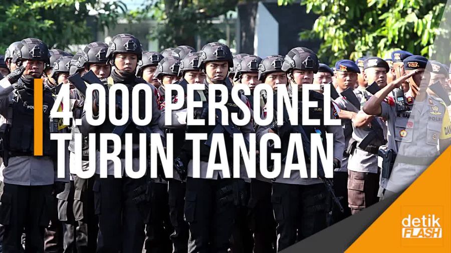 4.000 Personel Gabungan Siap Amankan Pernikahan Kahiyang-Bobby